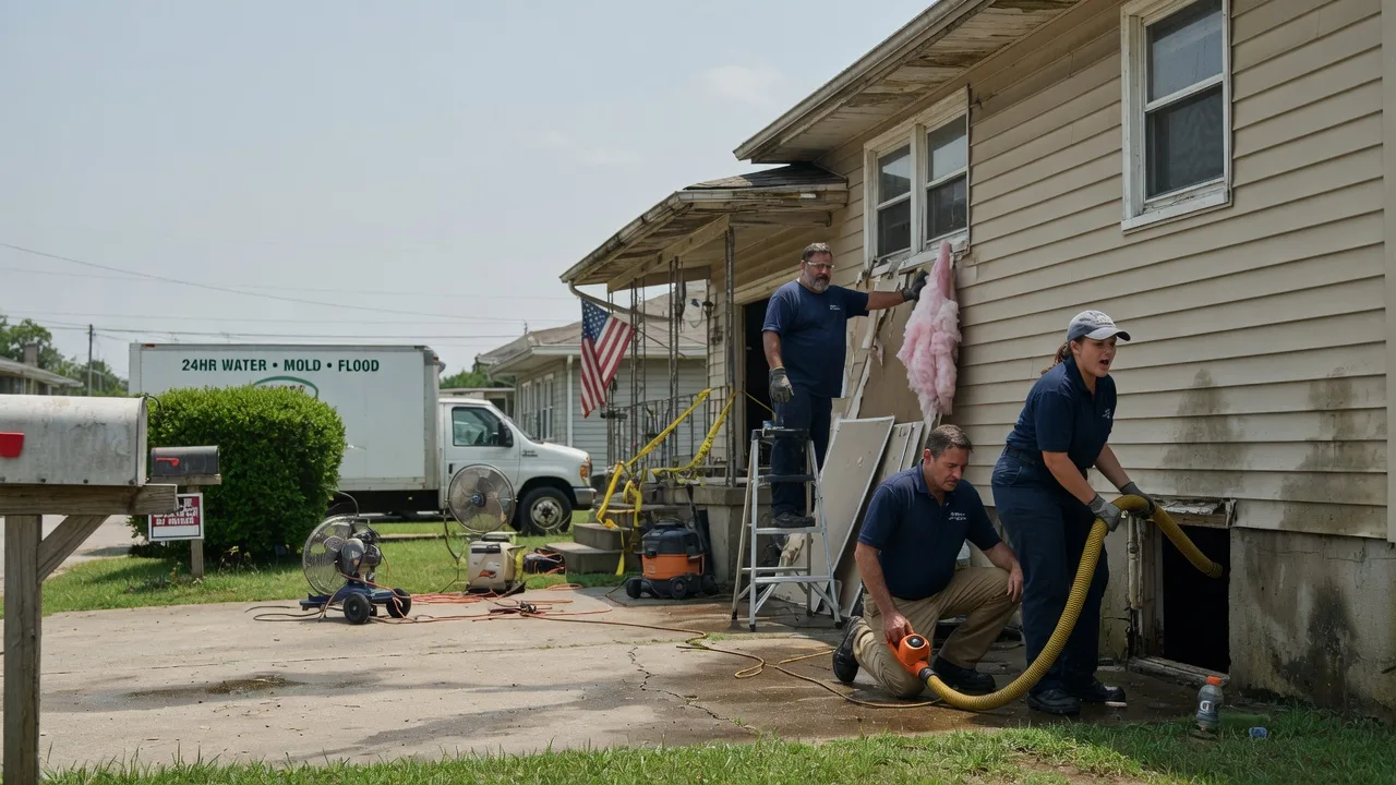Water Damage Repair in La Place, LA near me